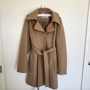 Kenneth Cole Camel Trench Coat (Size 16)